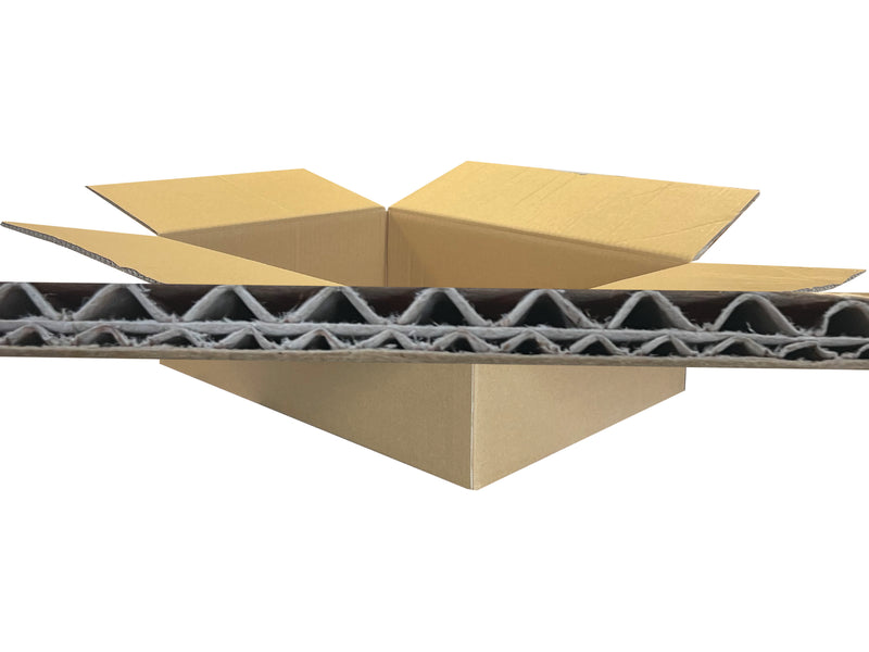strong packing box close up