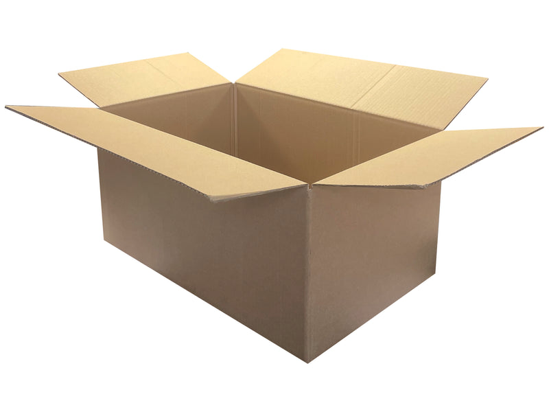 stronger than average plain single wall cardboard boxes
