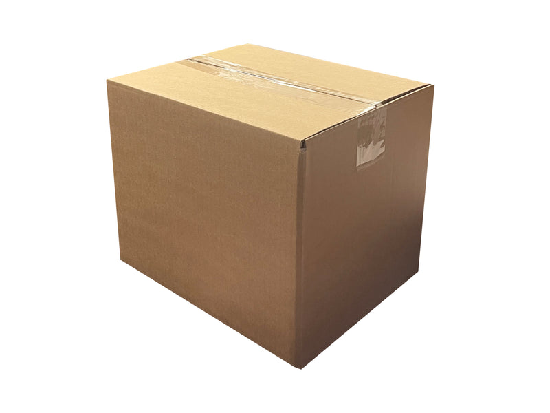 well proportioned plain cardboard box