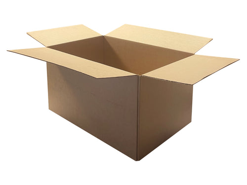 New Plain Strong Single Wall Box - 490mm x 320mm x 264mm
