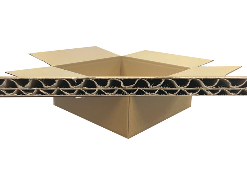 New Plain Strong Double Wall Box - 655mm x 650mm x 255mm