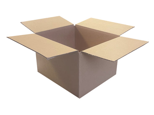 New Plain Strong Single Wall Box - 240mm x 215mm x 153mm