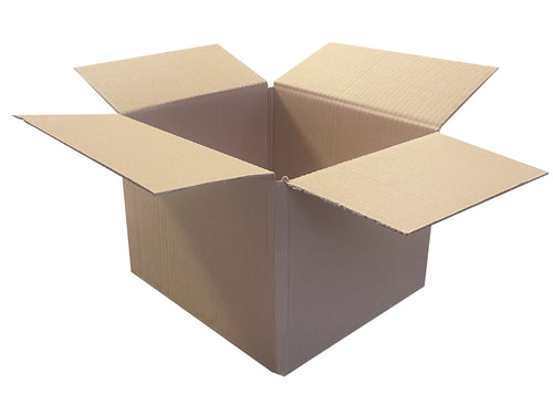 New Plain Strong Single Wall Box - 254mm x 225mm x 178mm