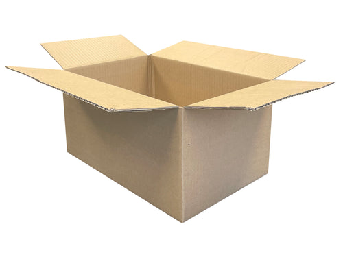 New Plain Strong Single Wall Box - 383mm x 257mm x 199mm