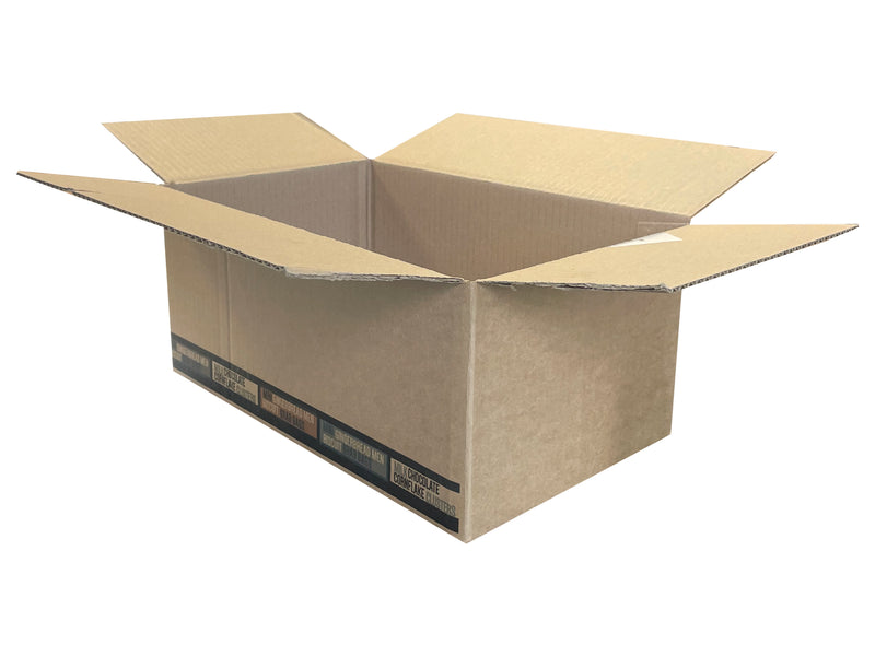new box with small print at low cost
