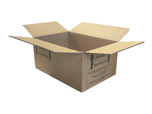 New Printed Strong Single Wall Box - 238mm x 163mm x 115mm