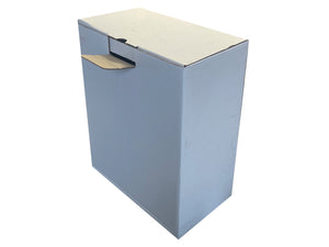 small white box with crash lock base and lid