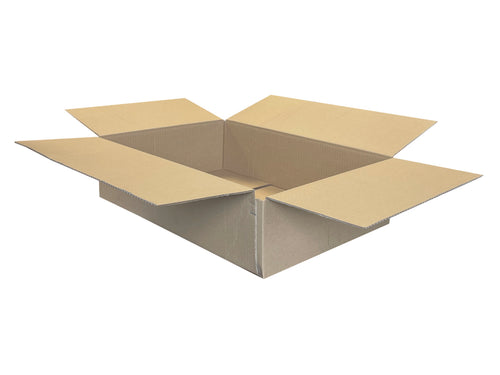 New Plain Strong Single Wall Box - 485mm x 340mm x 120mm