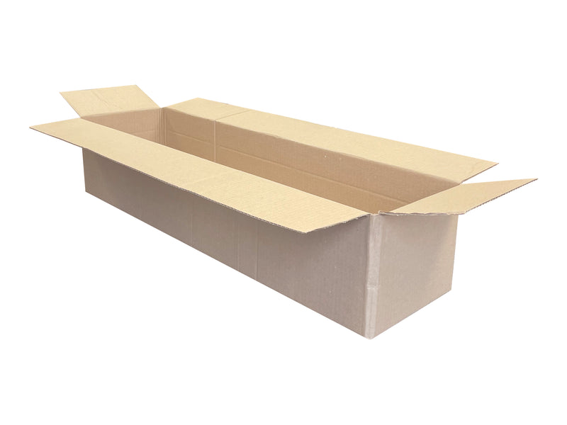 plain long cardboard box