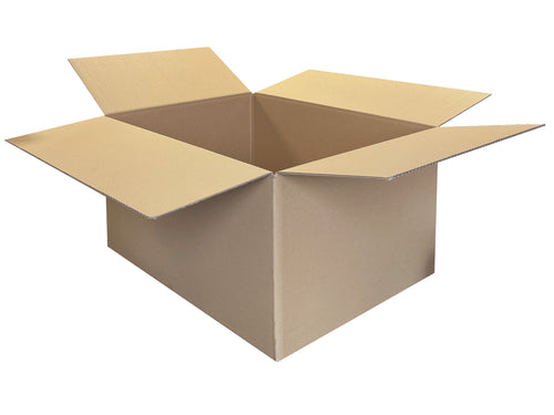 New Plain Strong Single Wall Box - 571mm x 440mm x 300mm
