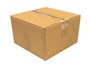 plain brown cardboard box for packing small products