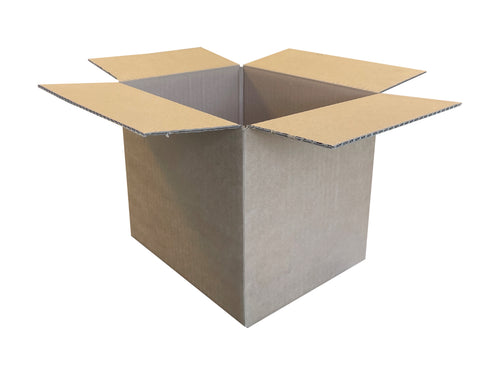 New Plain Strong Single Wall Box - 250mm x 200mm x 209mm