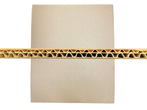 double wall cardboard sheet layer pad
