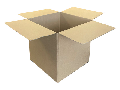 New Plain Strong Single Wall Box - 366mm x 363mm x 368mm