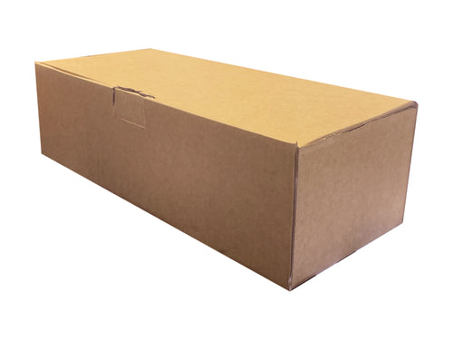 New Plain Strong Single Wall Box - 425mm x 169mm x 120mm