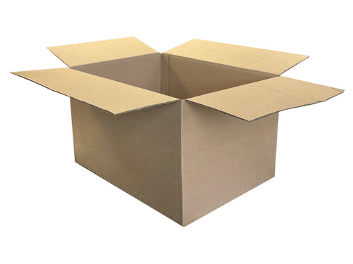 New Plain Strong Single Wall Box - 380mm x 283mm x 230mm