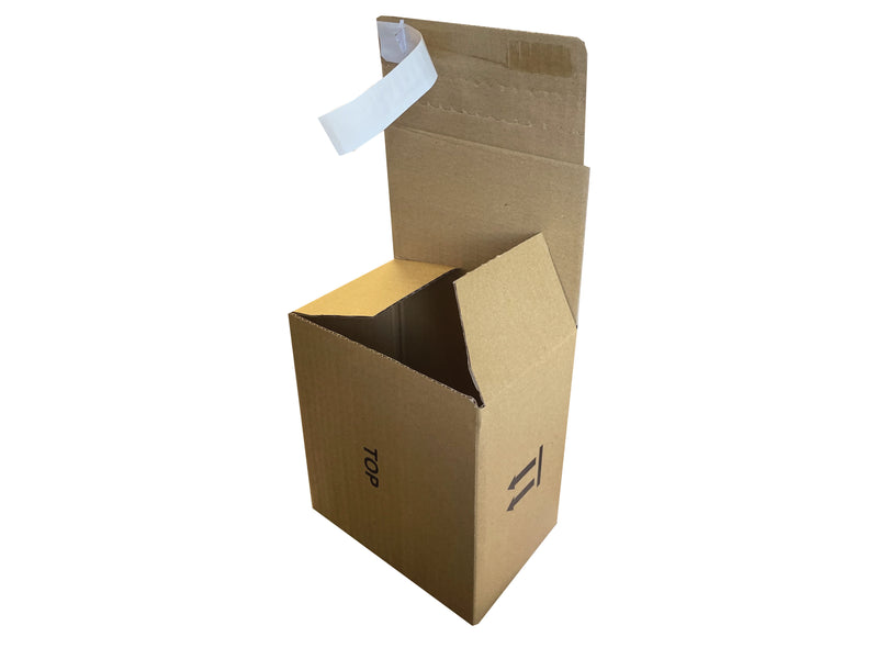 New Printed Single Wall Box - 135mm x 98mm x 153mm