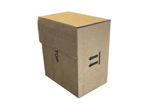 New Printed Single Wall Box - 135mm x 98mm x 153mm