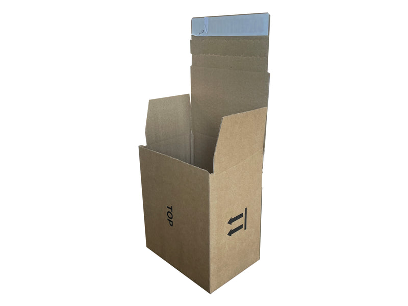 New Printed Single Wall Box - 135mm x 98mm x 153mm