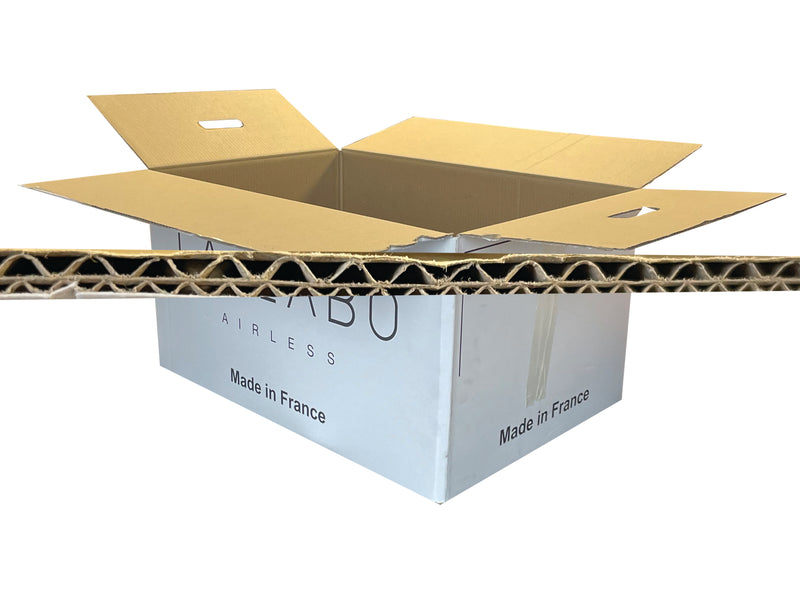 Used Printed Strong Double Wall Box - 590mm x 390mm x 300mm