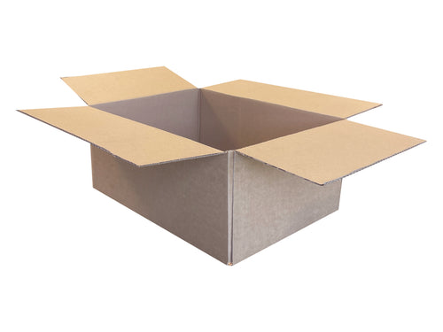 New Plain Strong Single Wall Box - 373mm x 270mm x 160mm