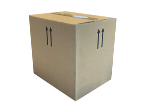 image of this box taped shut to show its shape 