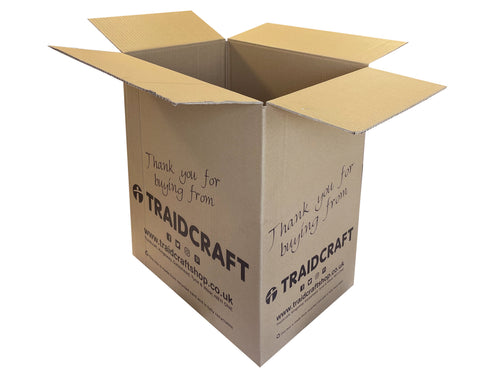 New Printed Strong Single Wall Box - 457mm x 327mm x 515mm