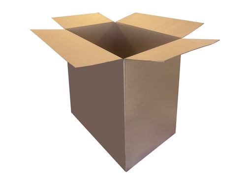 New Plain Strong Single Wall Box - 575mm x 375mm x 560mm
