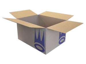 New Printed Single Wall Box - 370mm x 280mm x 200mm