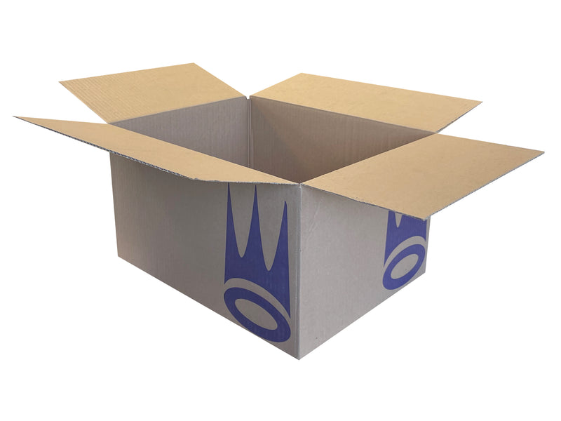 New Printed Single Wall Box - 370mm x 280mm x 200mm