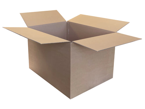 New Plain Strong Single Wall Box - 480mm x 340mm x 300mm