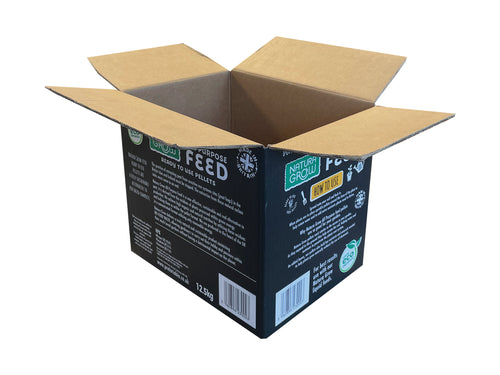 New Printed Strong Double Wall Box - 295mm x 220mm x 260mm
