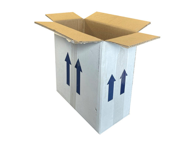 Used Printed Strong Double Wall Box - 330mm x 160mm x 340mm