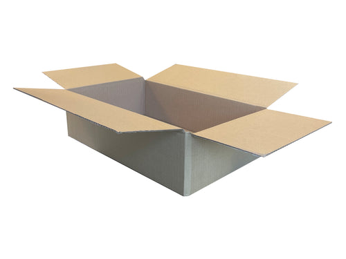 New Plain Strong Single Wall Box - 394mm x 244mm x 103mm