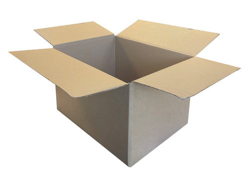 New Plain Strong Single Wall Box - 379mm x 283mm x 228mm