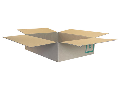 New Printed Strong Single Wall Box - 440mm x 334mm x 110mm