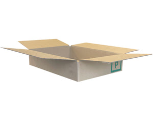 flat shallow packing box