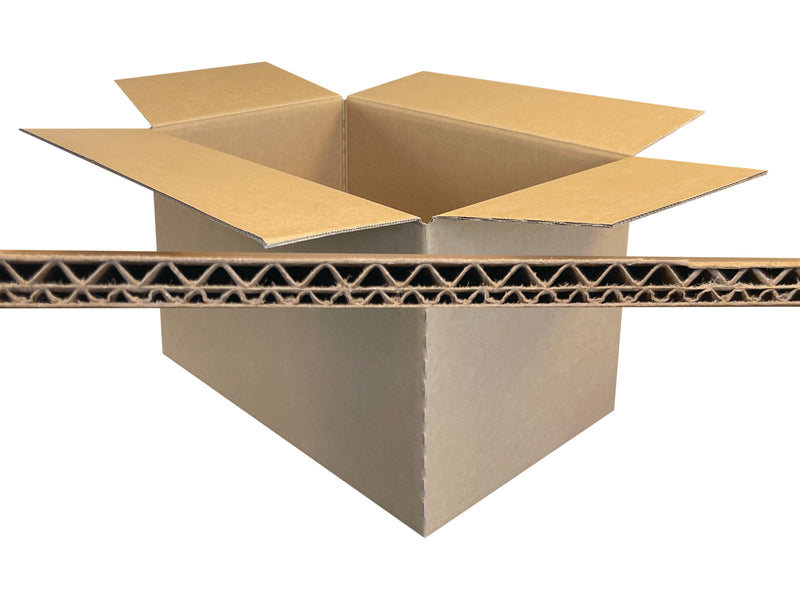 super strong corrugated box close up