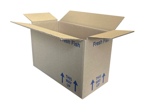 New Printed Strong Single Wall Box - 288mm x 138mm x 173mm