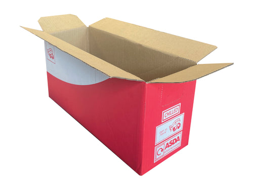 New Printed Single Wall Box - 402mm x 140mm x 189mm