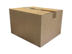box with packing tape