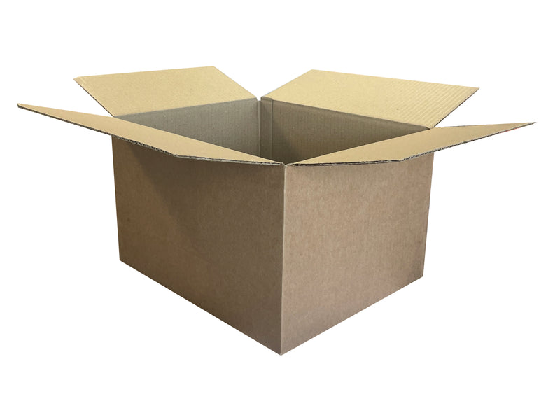 box with plain brown exterior