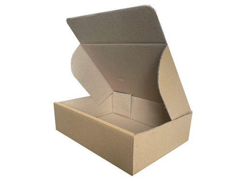 New Plain Strong Single Wall Box - 301mm x 213mm x 80mm
