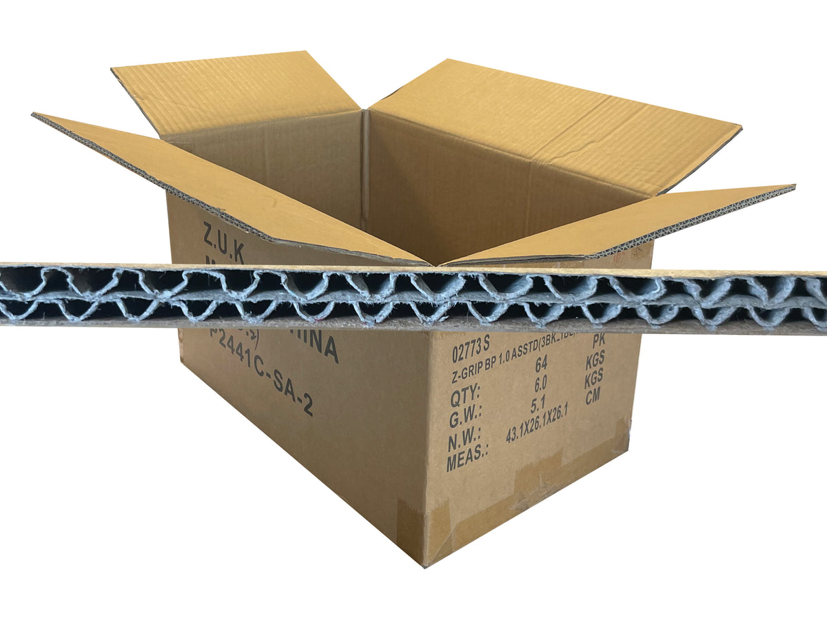 Used Printed Strong Double Wall Box - 431mm x 260mm x 245mm – Sadlers