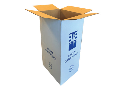 New Printed Strong Single Wall Box - 243mm x 183mm x 406mm