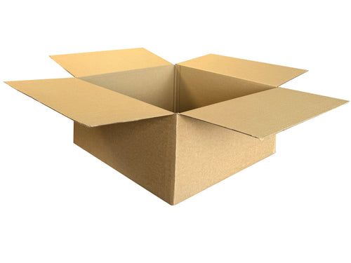 New Plain Strong Single Wall Box - 515mm x 470mm x 220mm