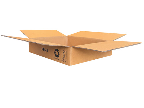 New Printed Strong Double Wall Box - 472mm x 350mm x 90mm