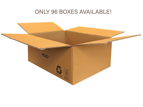 New Printed Strong Double Wall Box - 461mm x 350mm x 193mm