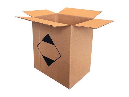 New Printed Strong Single Wall Box - 216mm x 162mm x 243mm