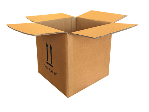 New Printed Strong Double Wall Box - 309mm x 309mm x 307mm